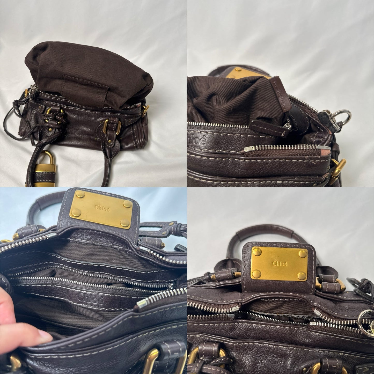 π Pre-owned CHLOΓ 2007 brown mini paddington π