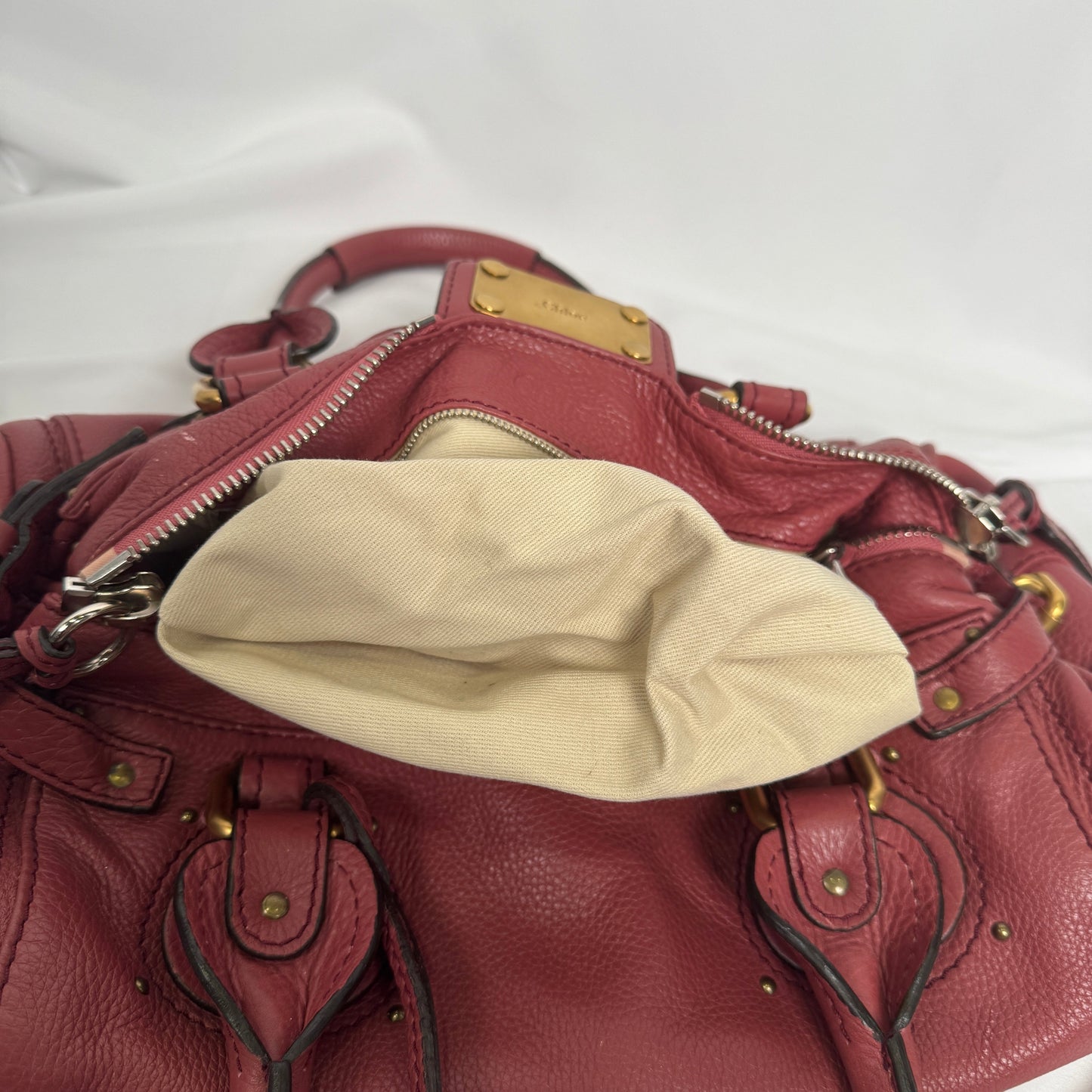 💎 Pre-owned Chloé 2009 pink paddington 💎