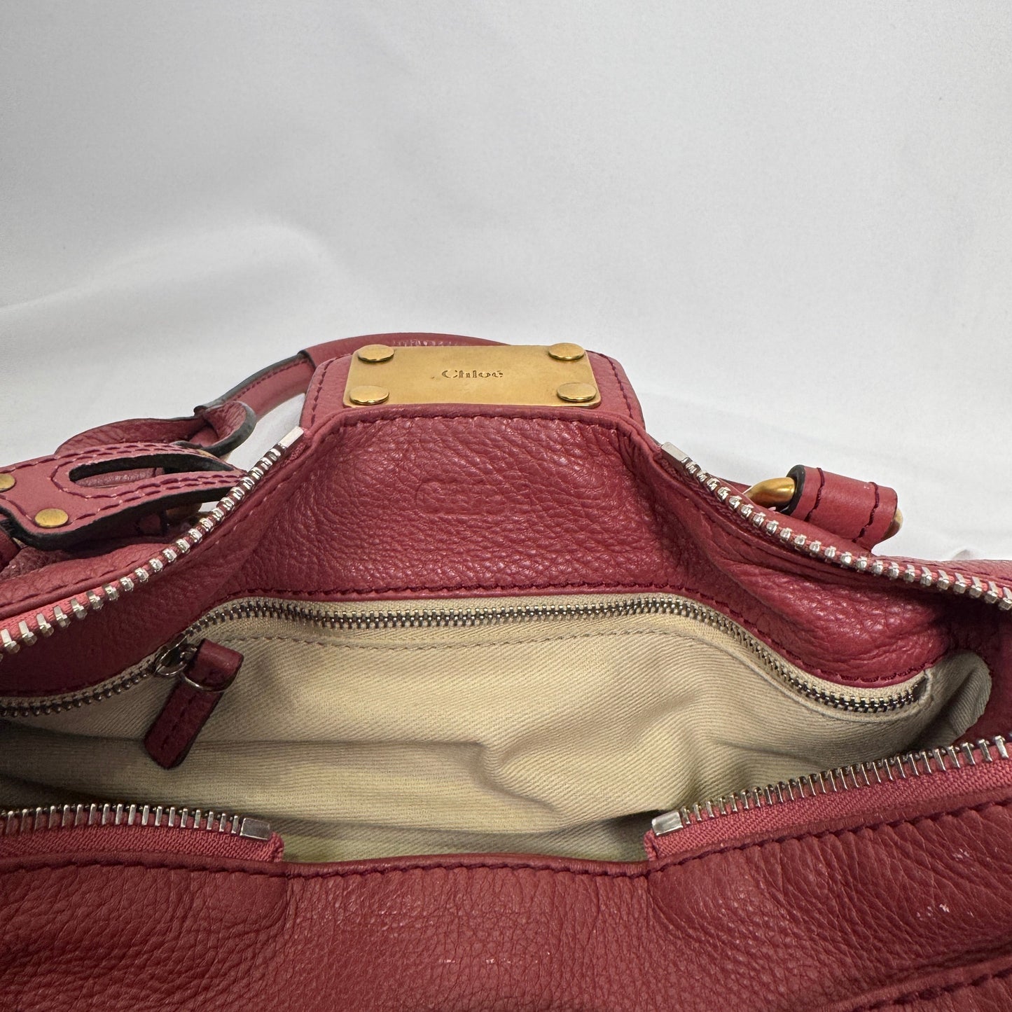 💎 Pre-owned Chloé 2009 pink paddington 💎