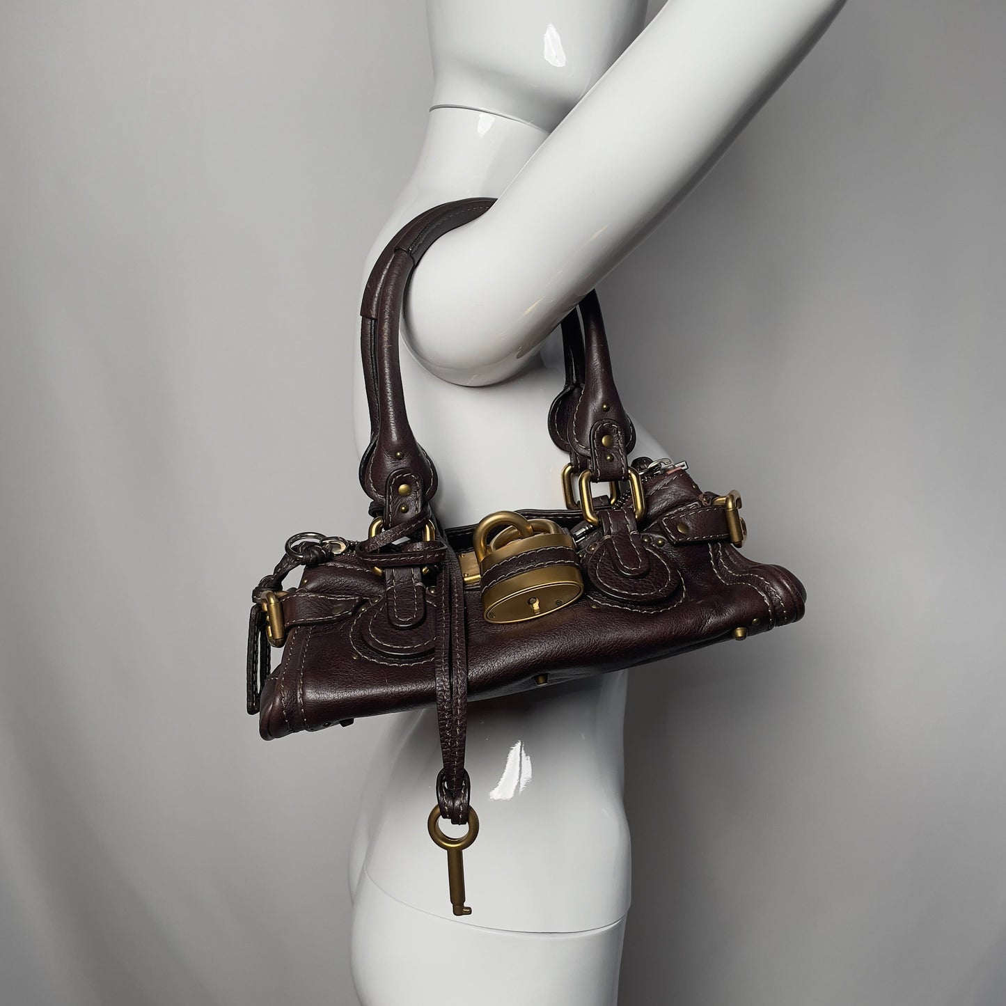 π Pre-owned CHLOΓ 2007 brown mini paddington π