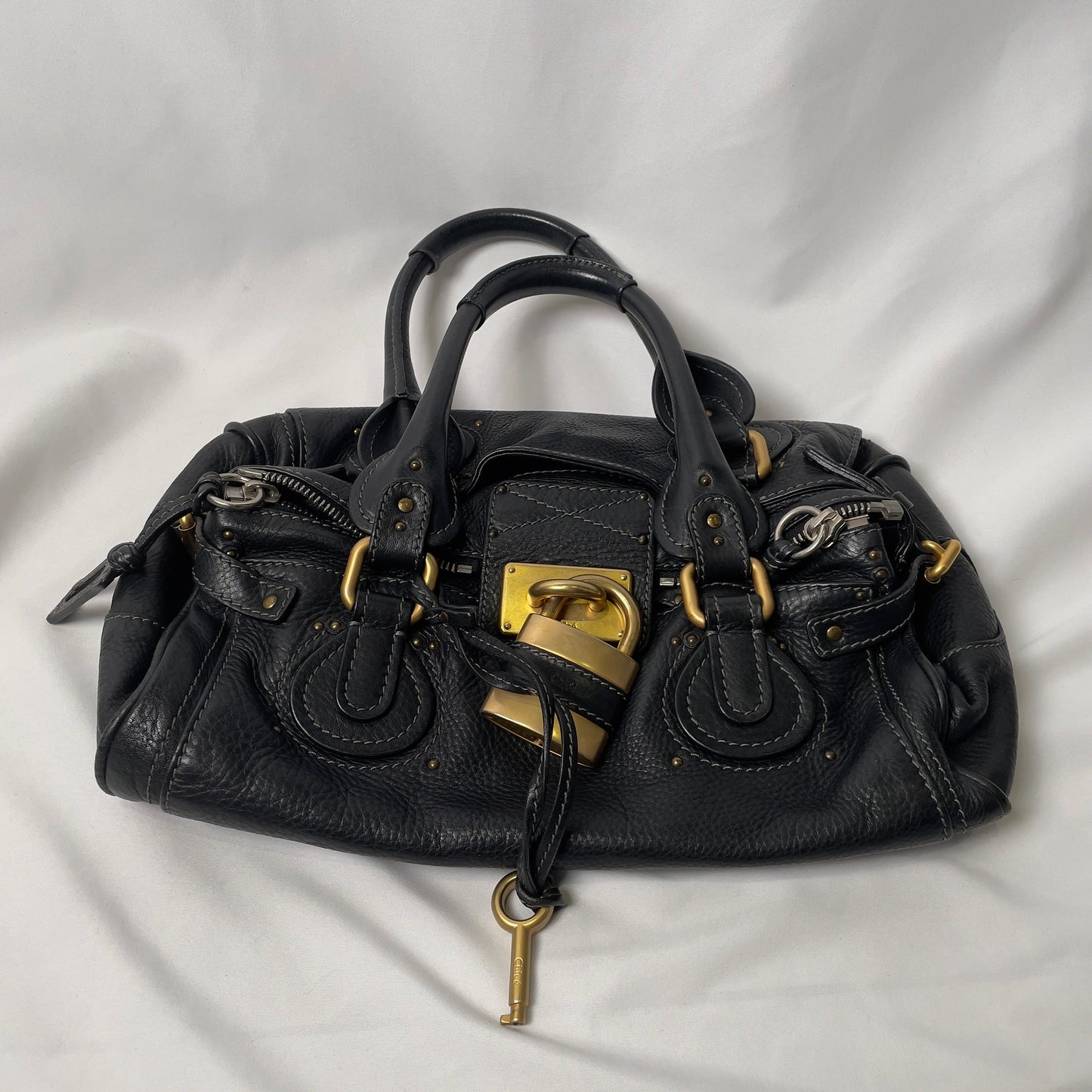 π Pre-owned CHLOΓ 2009 paddington in black π