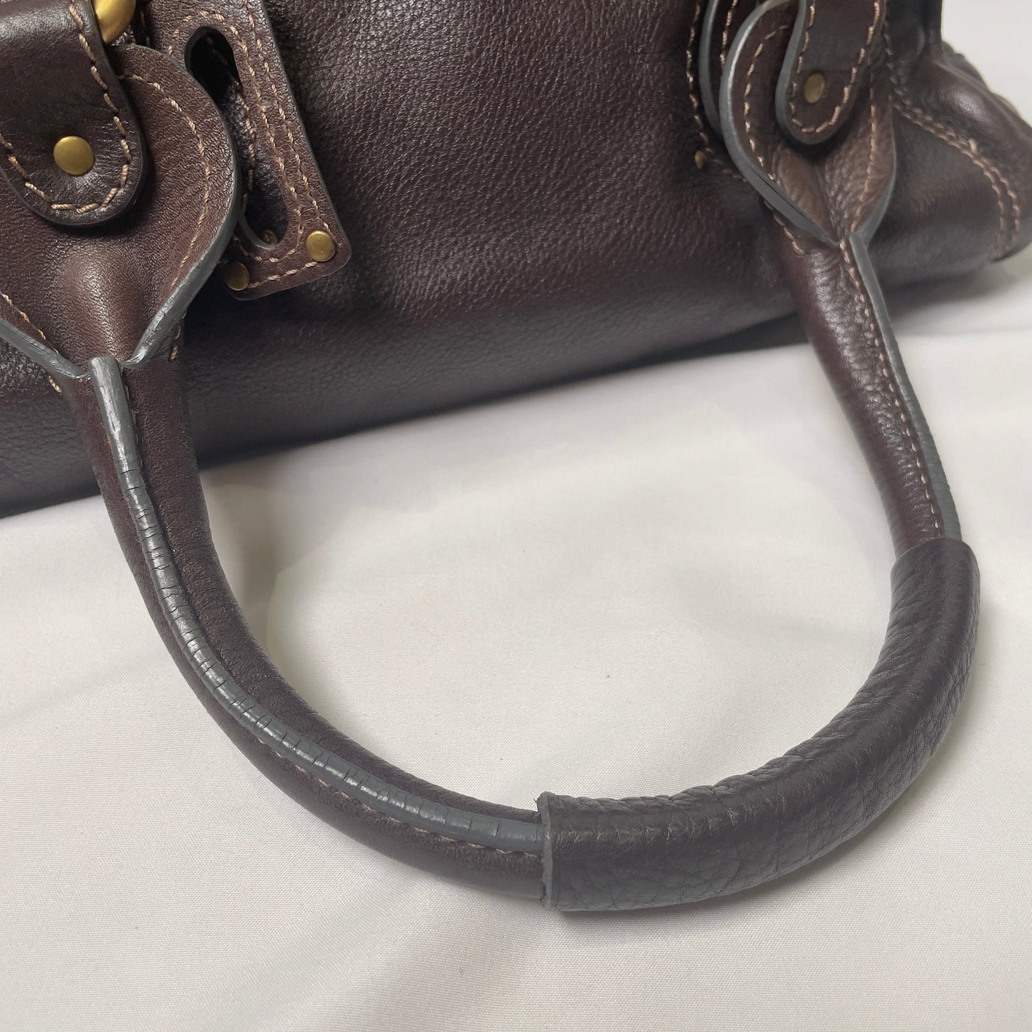 💎 Pre-owned CHLOÉ 2011 brown paddington bag Swarovski 💎