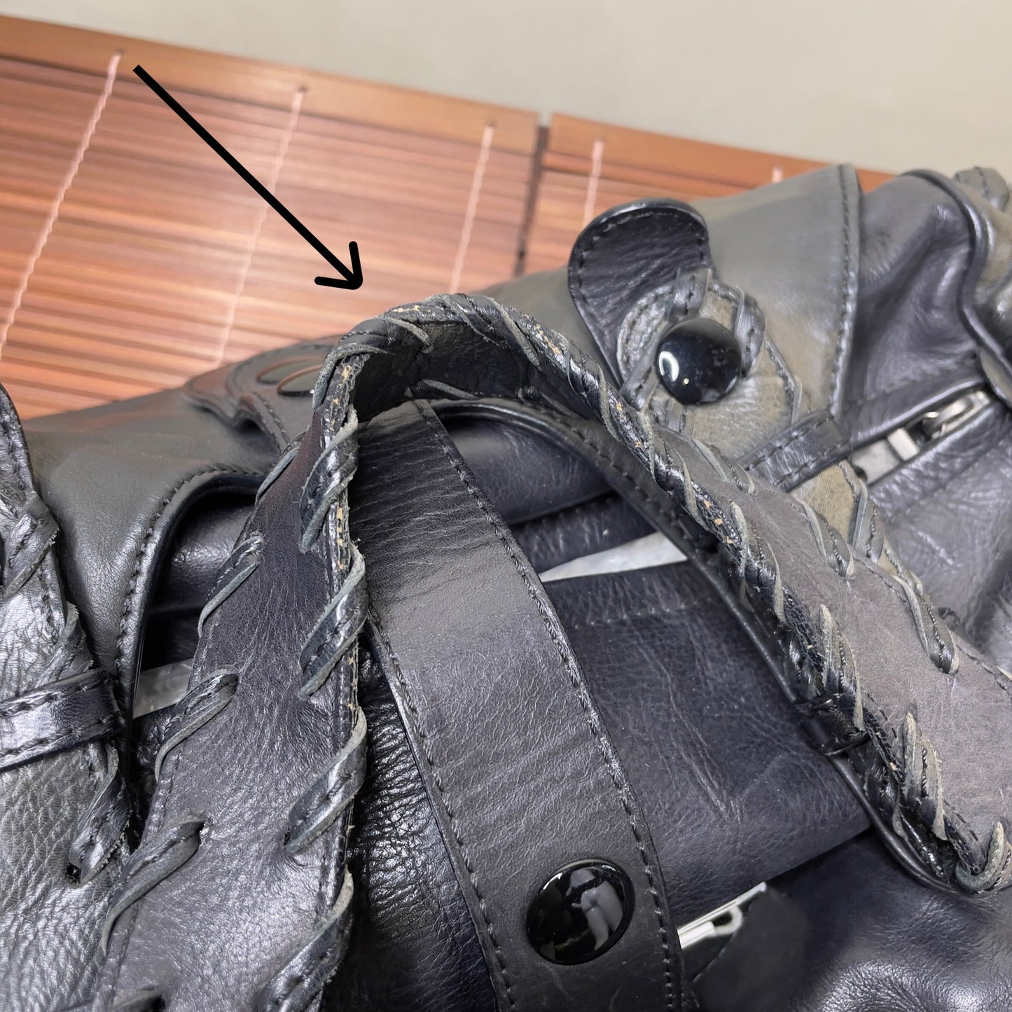 π Pre-owned CHLOΓ oil slick silverado bag π