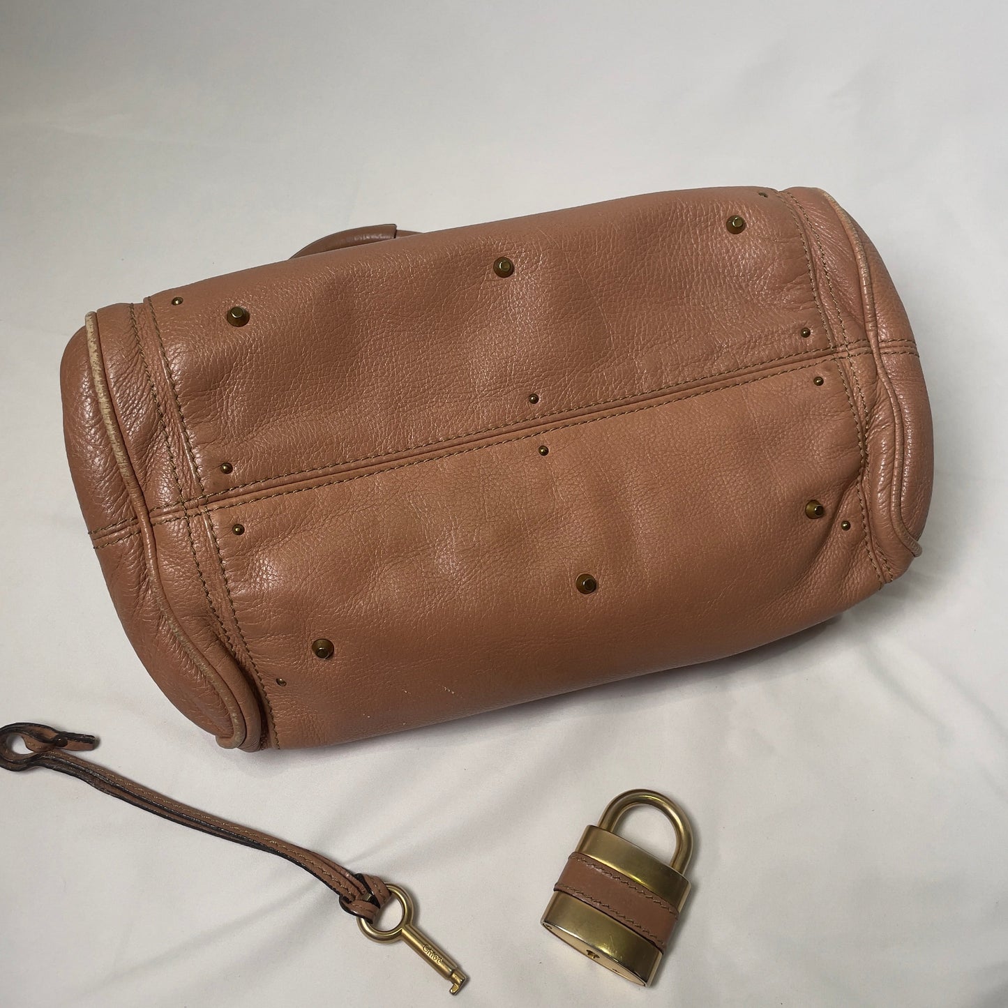 ๐ Pre-owned CHLOร 2009 dusty rose paddington medium ๐