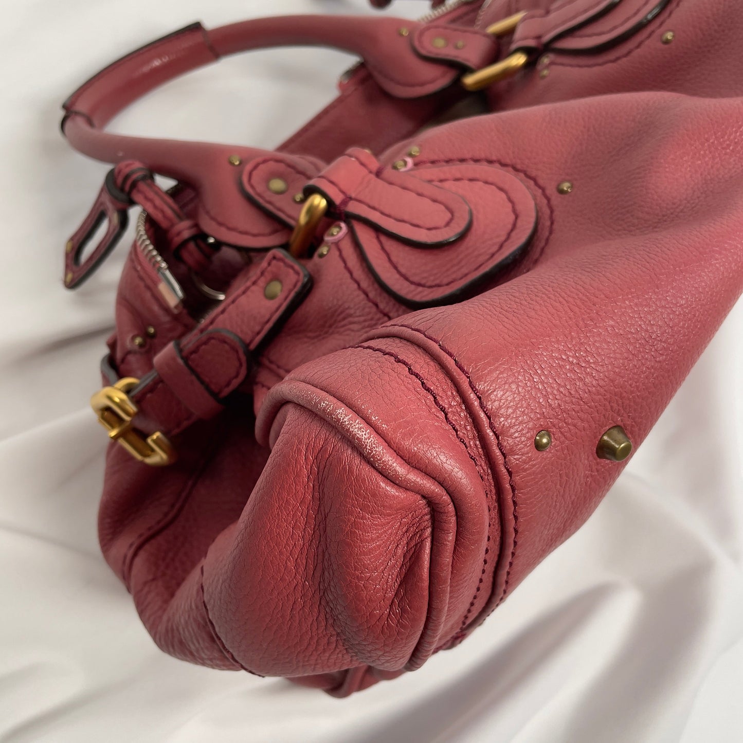 💎 Pre-owned Chloé 2009 pink paddington 💎