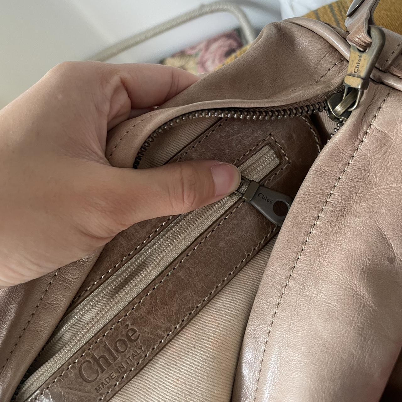 Vintage 2010 Chloé Brown Python Silverado