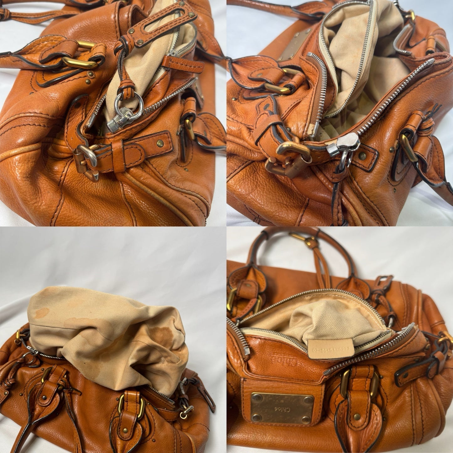 ๐ Pre-owned CHLOร 2006 orange paddington ๐