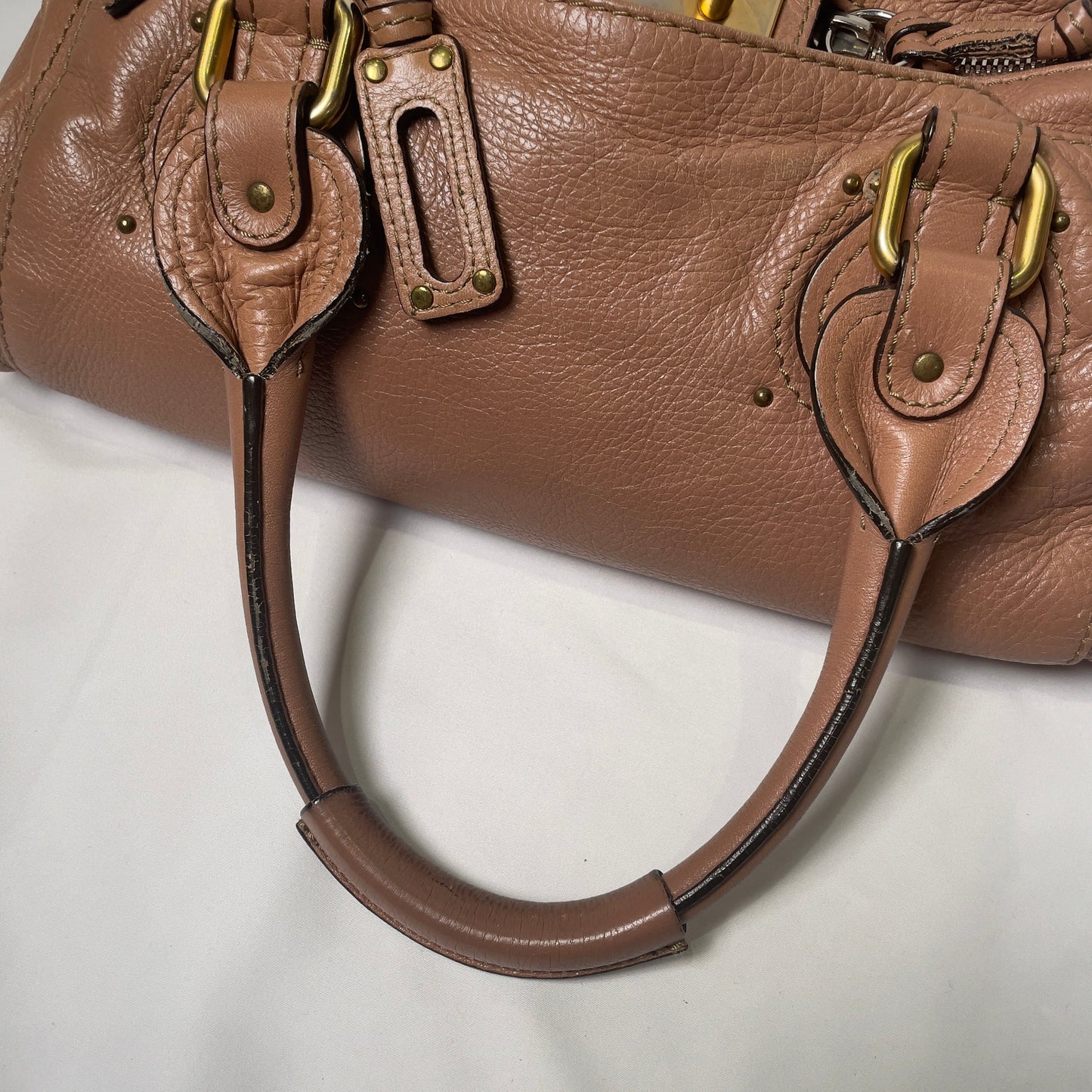 ๐ Pre-owned CHLOร 2009 dusty rose paddington medium ๐