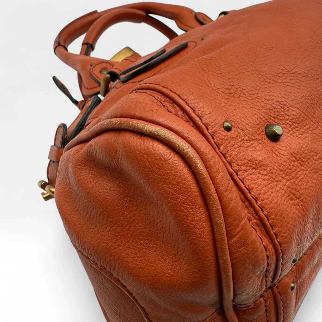 Chloé handbag Paddington orange