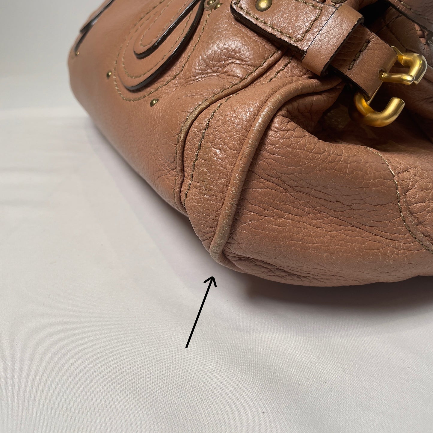๐ Pre-owned CHLOร 2009 dusty rose paddington medium ๐