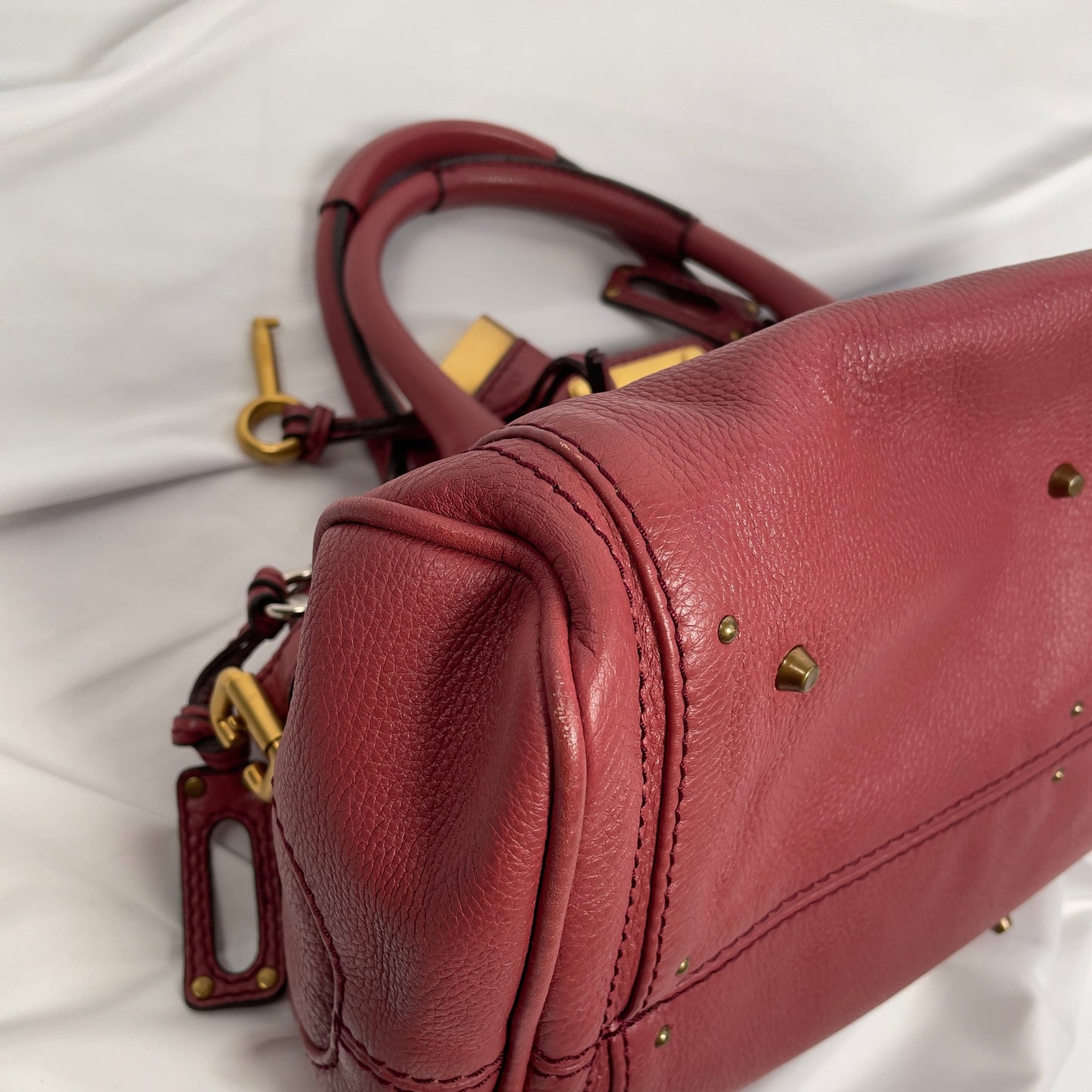 💎 Pre-owned Chloé 2009 pink paddington 💎