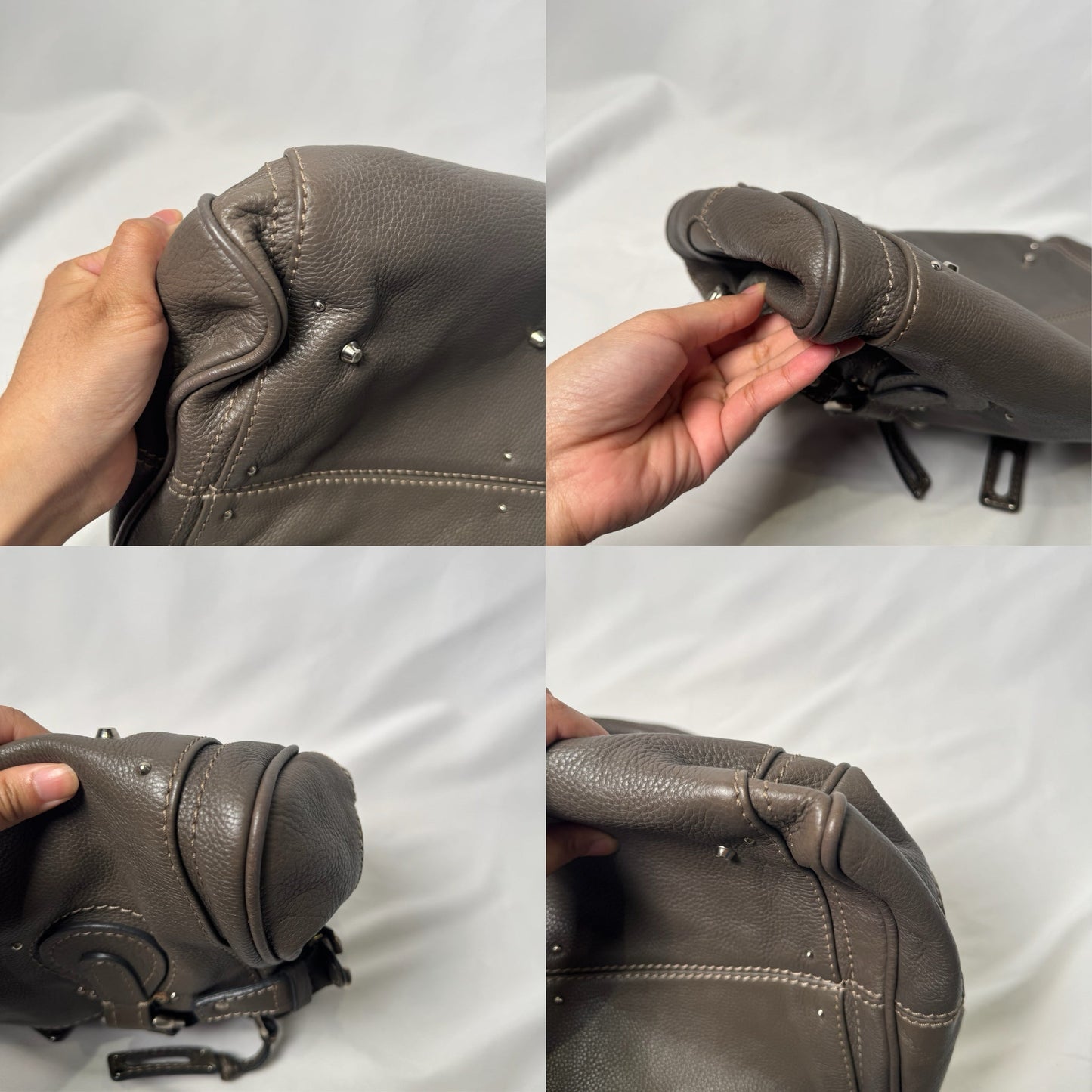 π Pre-owned CHLOΓ 2007 paddington in dark grey π
