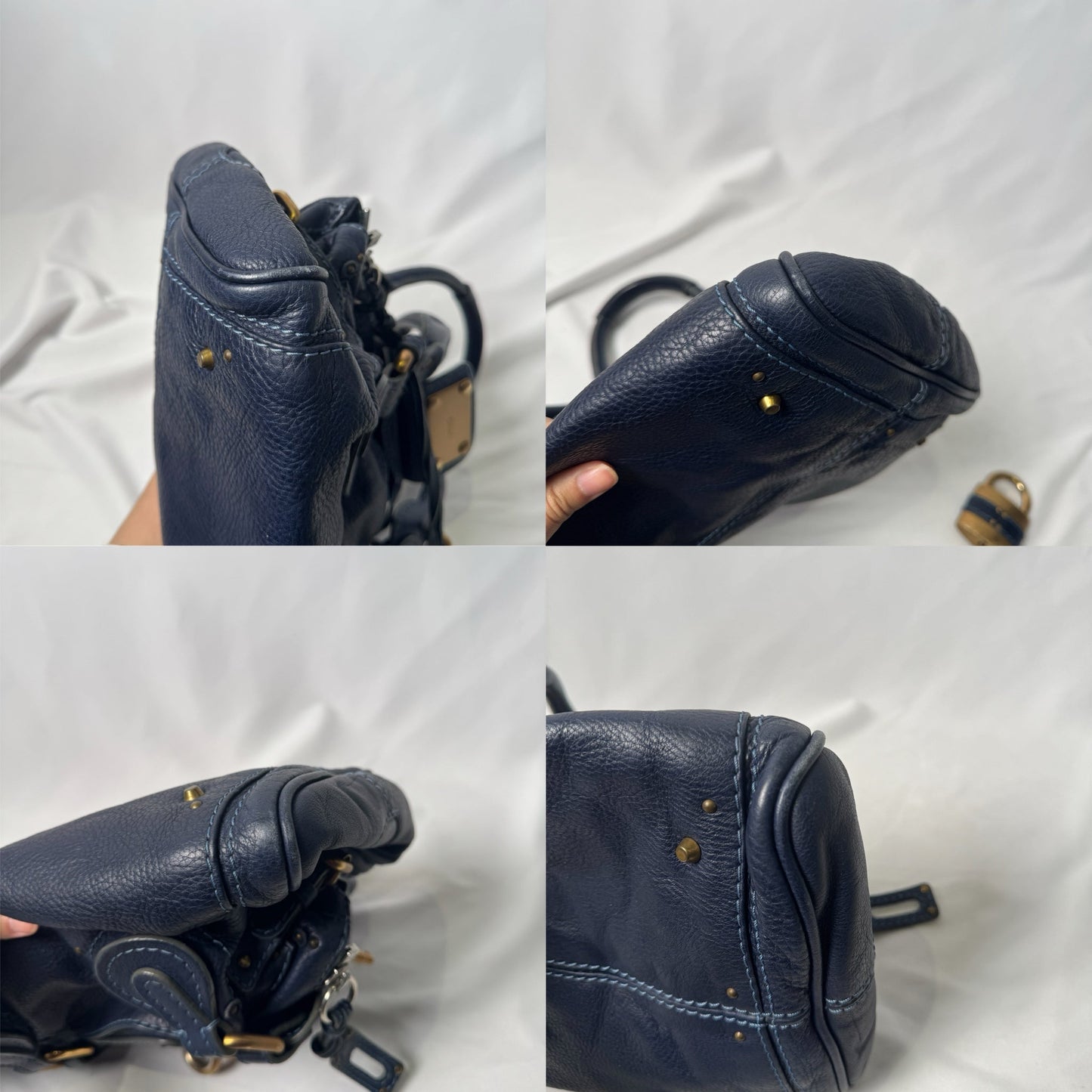 💎 Pre-owned CHLOÉ 2005 navy paddington 💎