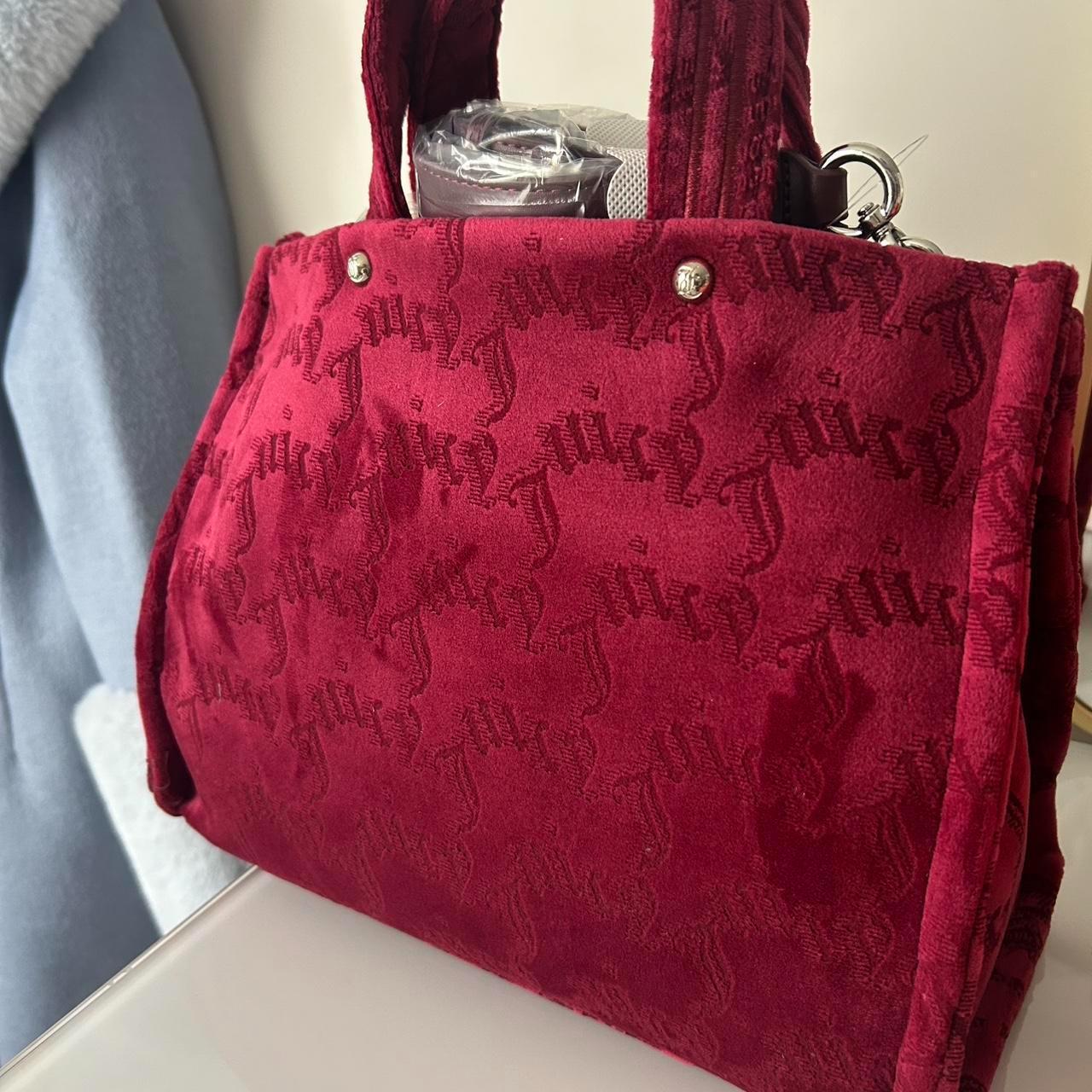 NWT Juicy Couture UK Burgundy Red Tote