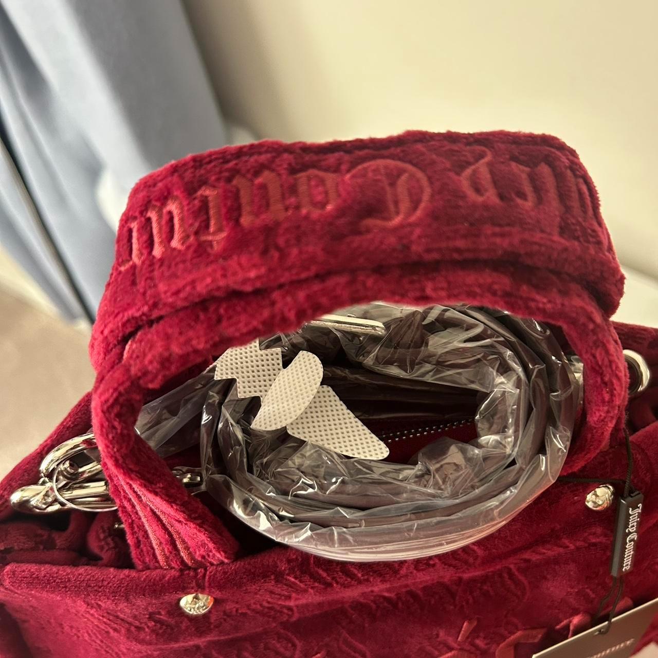 NWT Juicy Couture UK Burgundy Red Tote
