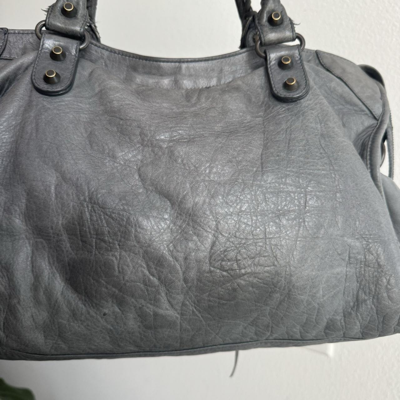 Authentic Balenciaga Classic City Bag – Grey (Medium Size)
