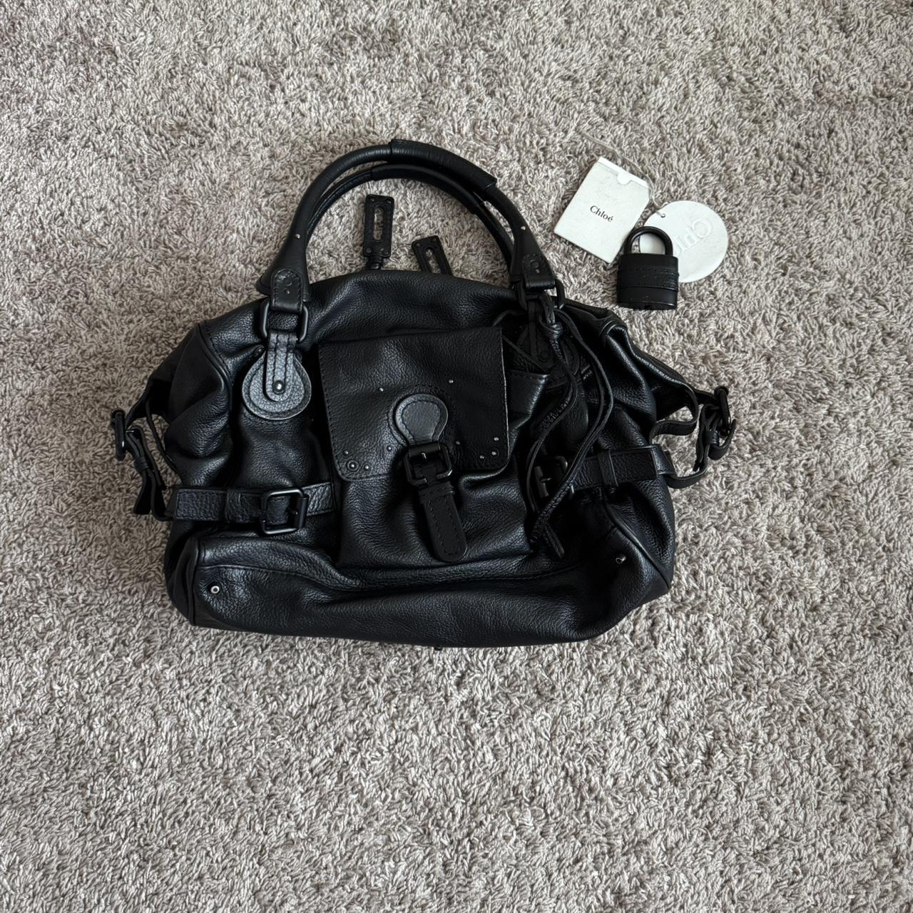 Vintage Y2K Gothic Grunge Chloé Paddington Tote Bag