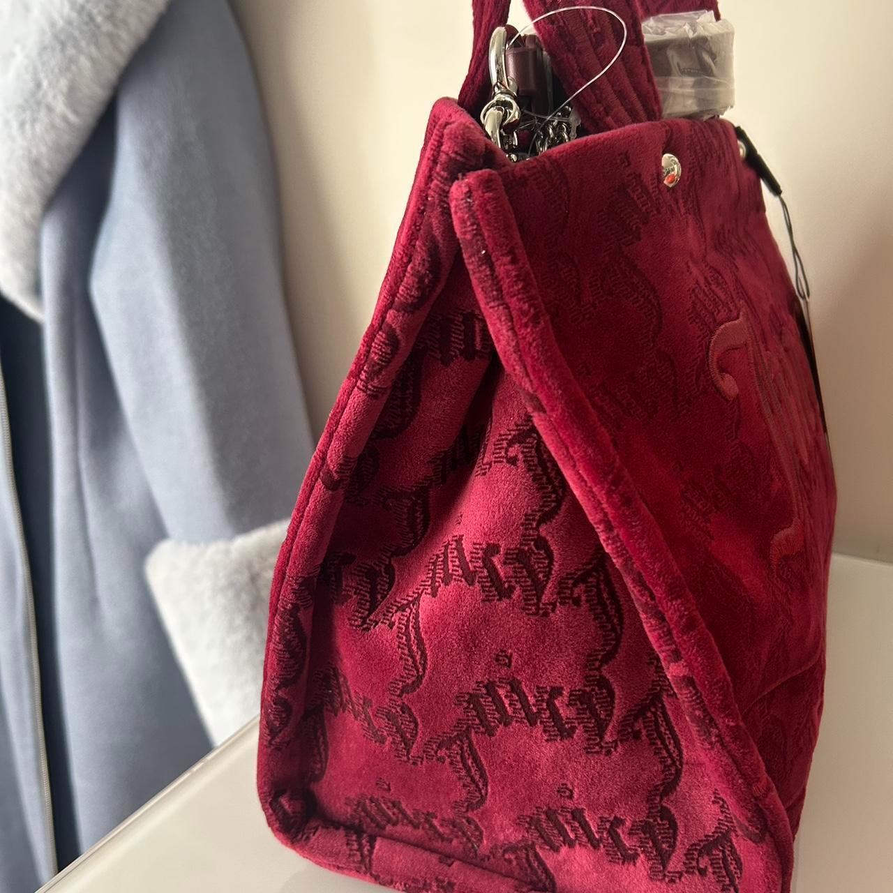 NWT Juicy Couture UK Burgundy Red Tote