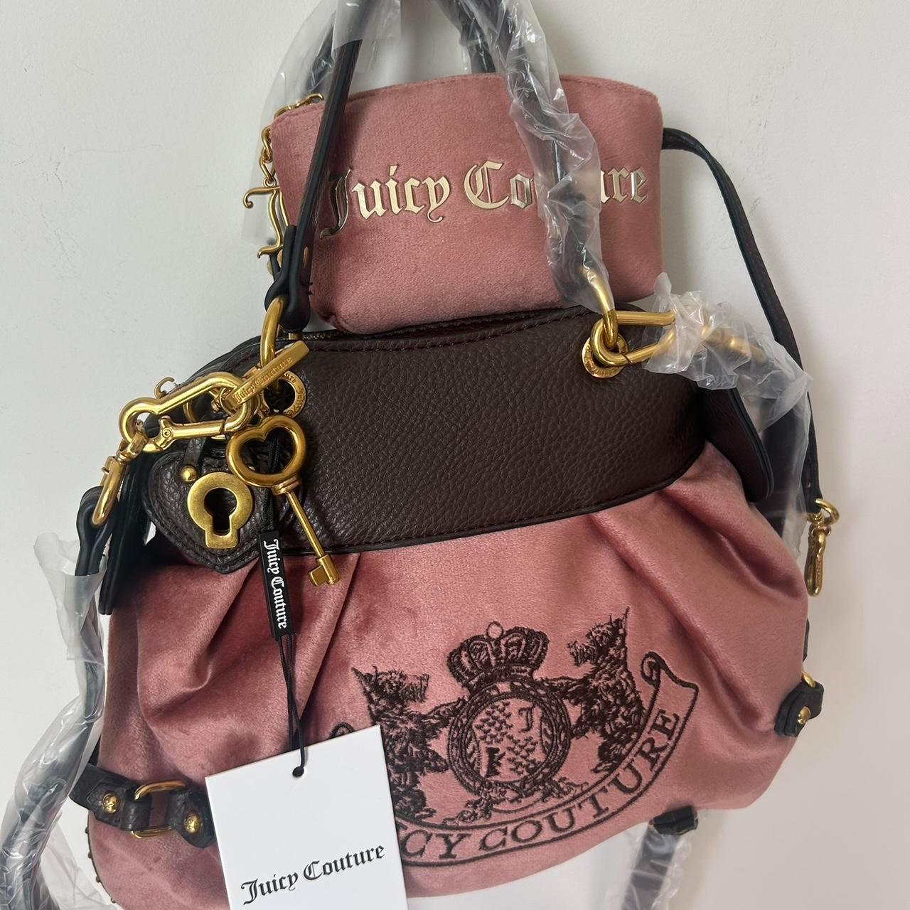 NWT Pink Juicy Couture UK Bag w/ Scottie Dog