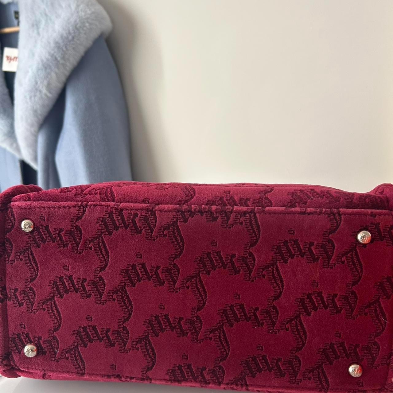 NWT Juicy Couture UK Burgundy Red Tote