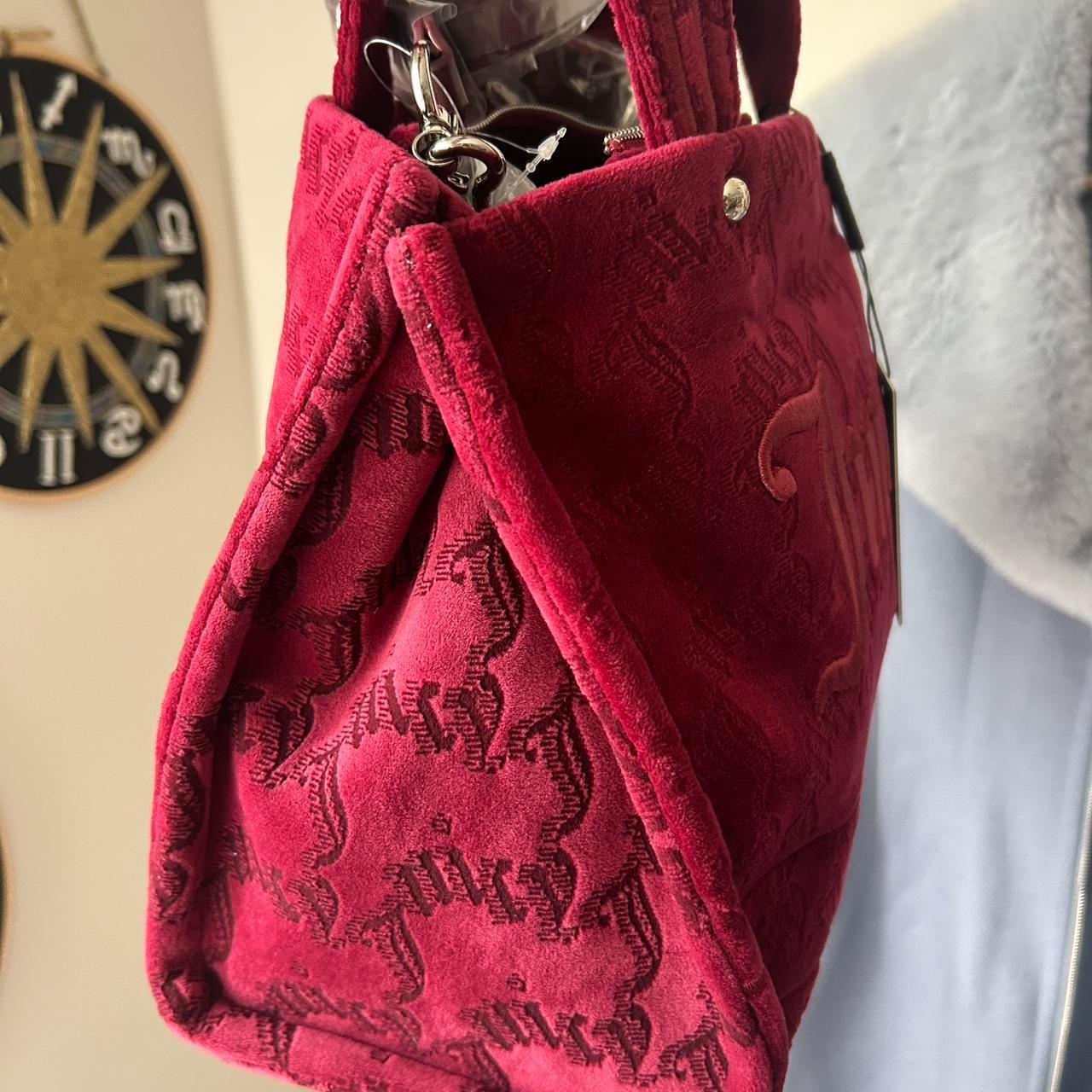 NWT Juicy Couture UK Burgundy Red Tote