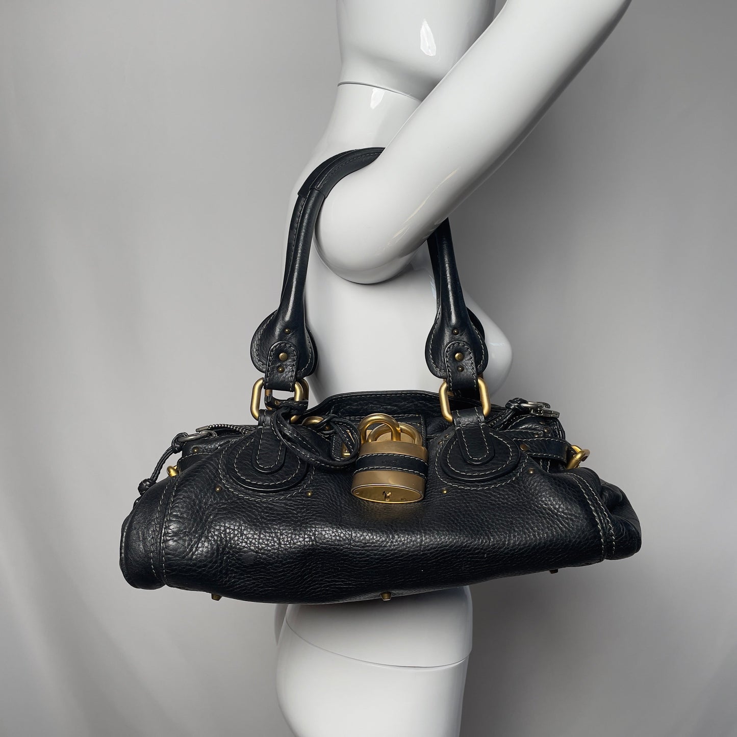 💎 Pre-owned CHLOÉ 2009 paddington in black 💎