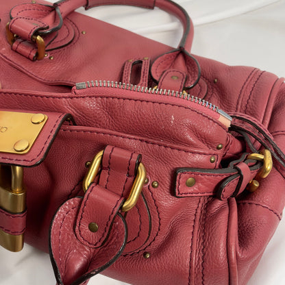 💎 Pre-owned Chloé 2009 pink paddington 💎
