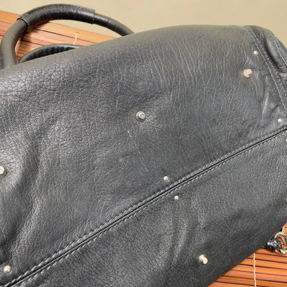 💎 Pre-owned CHLOÉ 2008 lambskin paddington with lucite x metal padlock 💎