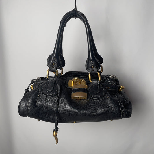 💎 Pre-owned CHLOÉ 2009 paddington in black 💎
