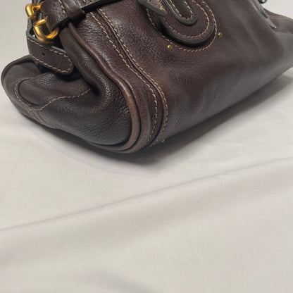 💎 Pre-owned CHLOÉ 2011 brown paddington bag Swarovski 💎