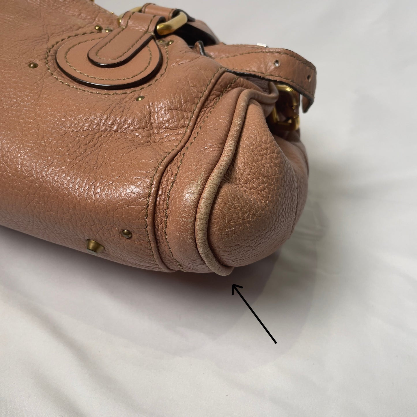 💎 Pre-owned CHLOÉ 2009 dusty rose paddington medium 💎