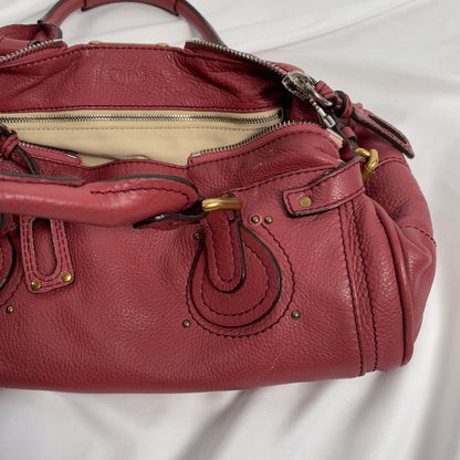 💎 Pre-owned Chloé 2009 pink paddington 💎