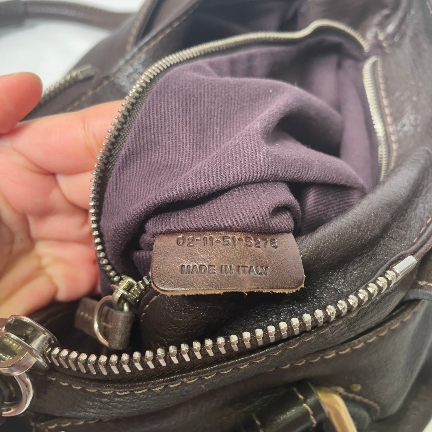 💎 Pre-owned CHLOÉ 2011 brown paddington bag Swarovski 💎
