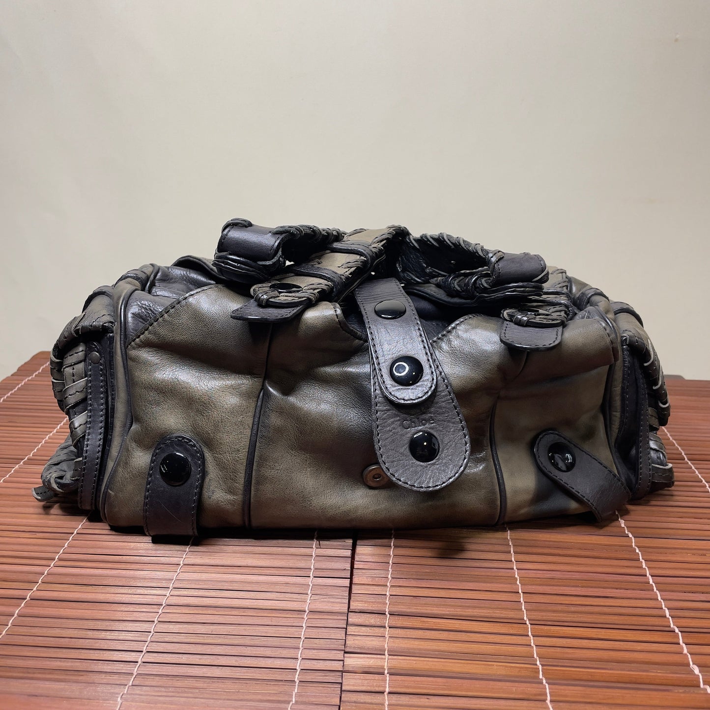 💎 Pre-owned CHLOÉ oil slick silverado bag 💎