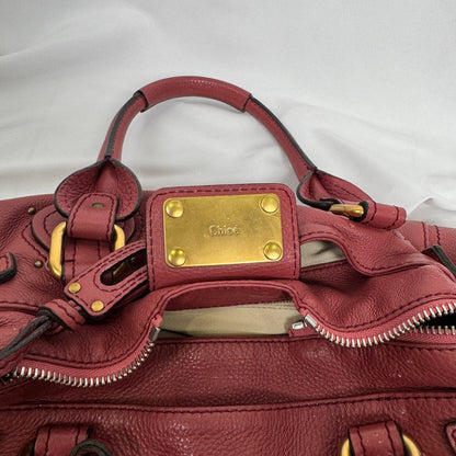 💎 Pre-owned Chloé 2009 pink paddington 💎