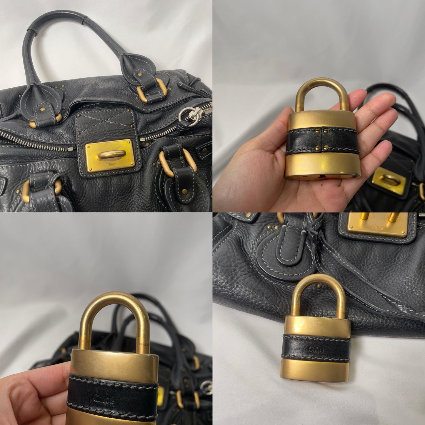💎 Pre-owned CHLOÉ 2009 paddington in black 💎