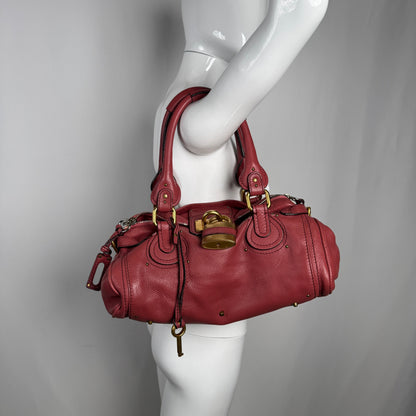 💎 Pre-owned Chloé 2009 pink paddington 💎