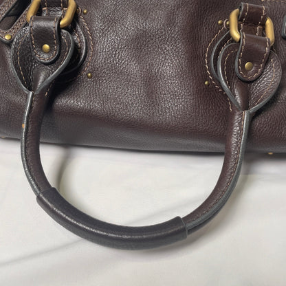 💎 Pre-owned CHLOÉ 2011 brown paddington bag Swarovski 💎