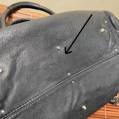 💎 Pre-owned CHLOÉ 2008 lambskin paddington with lucite x metal padlock 💎