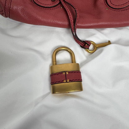💎 Pre-owned Chloé 2009 pink paddington 💎