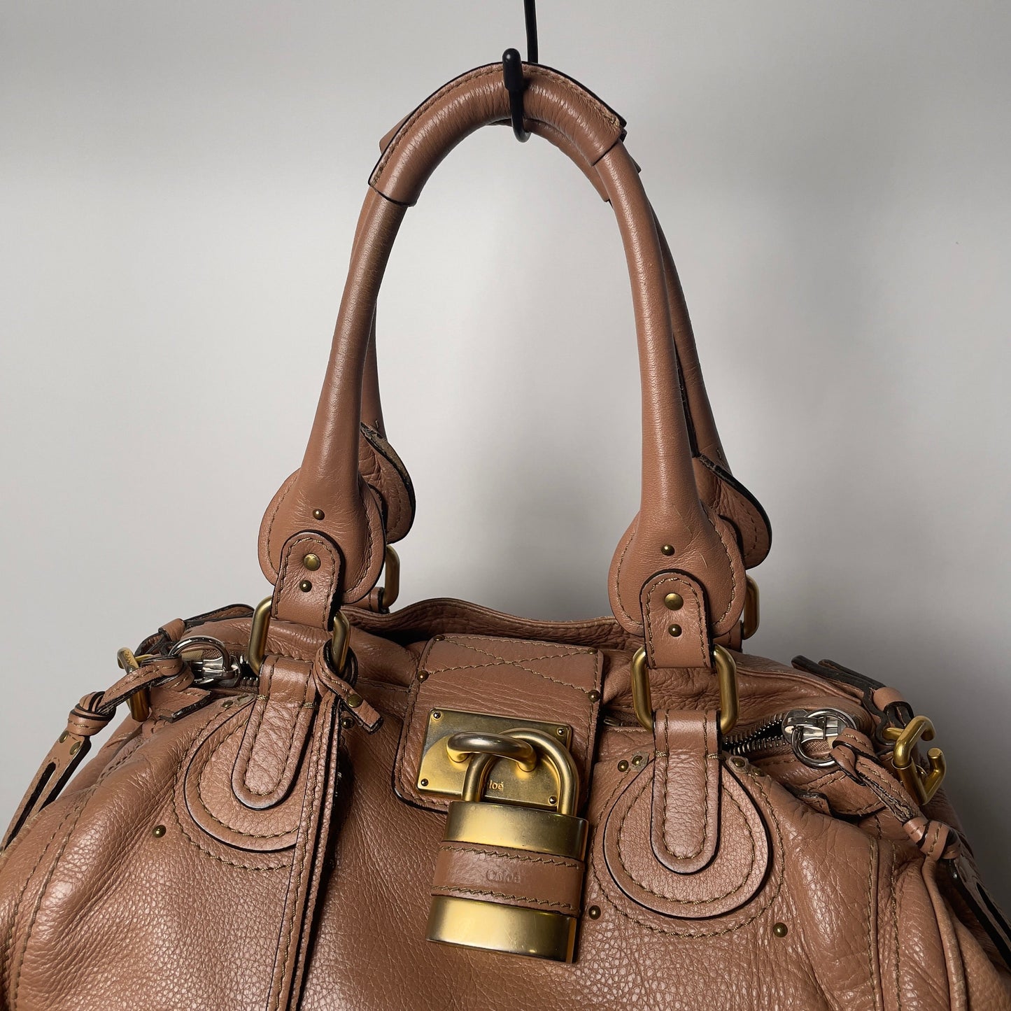 💎 Pre-owned CHLOÉ 2009 dusty rose paddington medium 💎