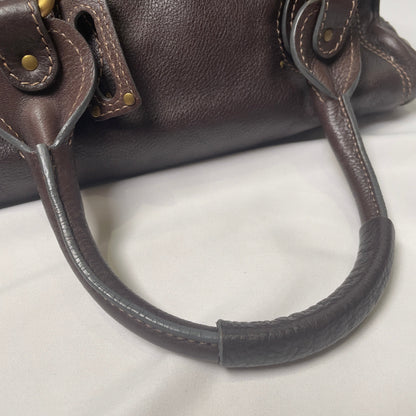 💎 Pre-owned CHLOÉ 2011 brown paddington bag Swarovski 💎