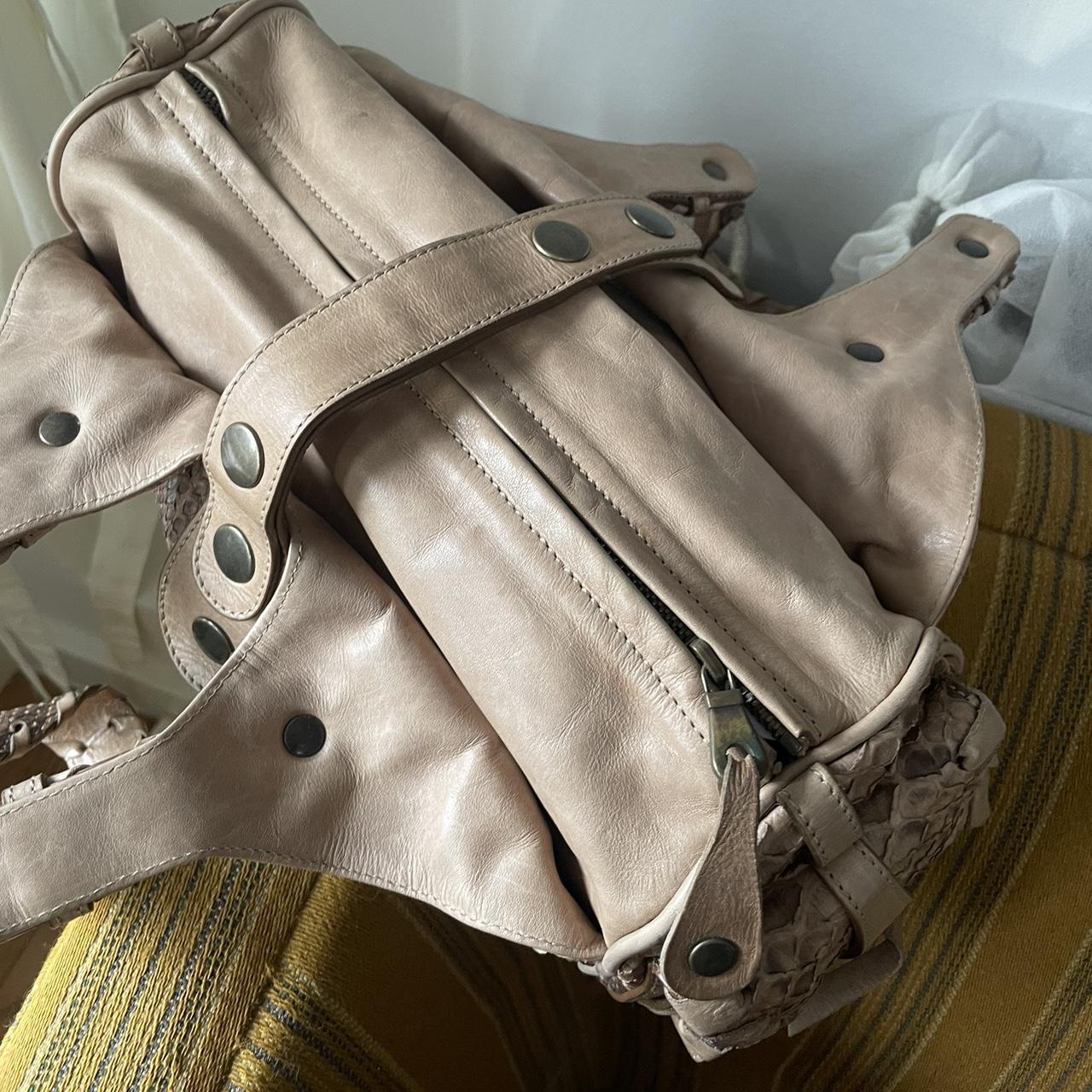 Vintage 2010 Chloé Brown Python Silverado