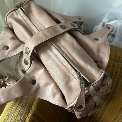 Vintage 2010 Chloé Brown Python Silverado