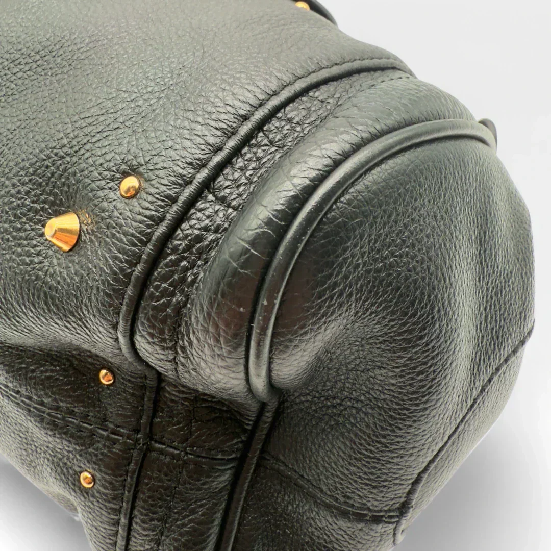 Chloé handbag Paddington gold hardware in black leather