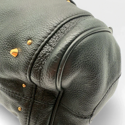Chloé handbag Paddington gold hardware in black leather