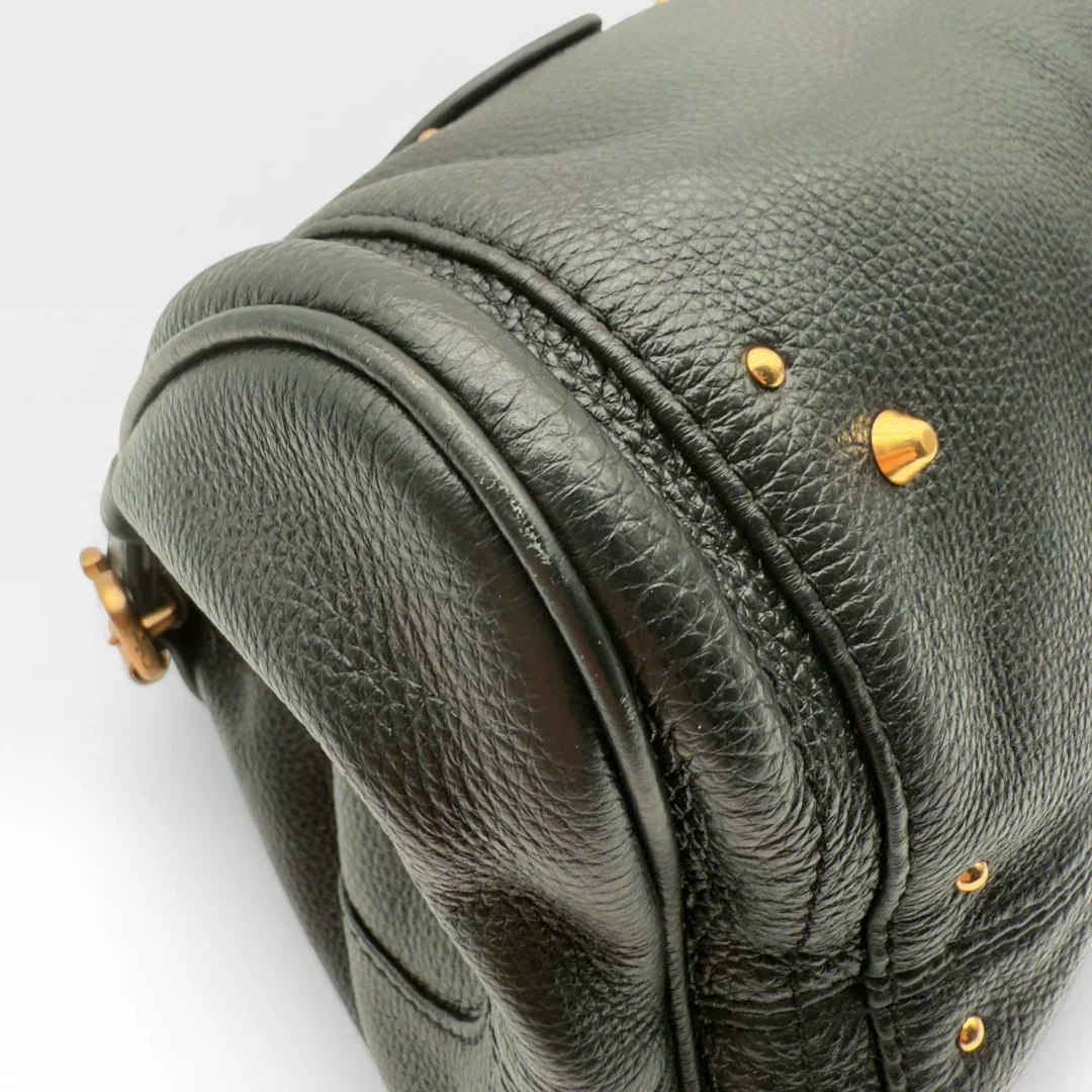 Chloé handbag Paddington gold hardware in black leather