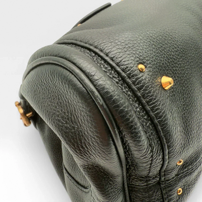 Chloé handbag Paddington gold hardware in black leather