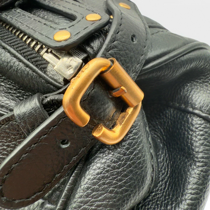 Chloé handbag Paddington gold hardware in black leather