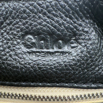 Chloé handbag Paddington gold hardware in black leather
